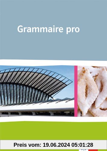 Grammiare pro: Grammatik für Französisch als spätbeginnende Fremdsprache an beruflichen Schulen und an Gymnasien